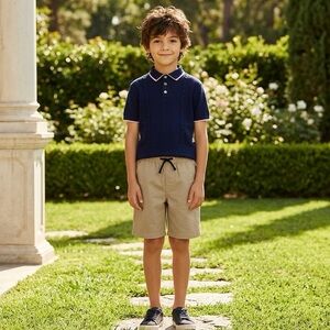 Quicksilver Boys’ Drawstring Shorts - Khaki